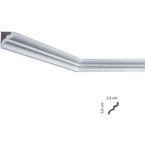 CORNICE DECORATIVA PER SOFFITTO mod. I836 - mm 35 x 35