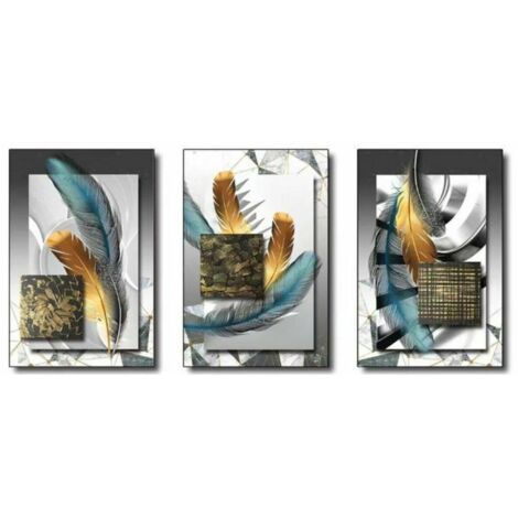 Cornice - DKD HOME DECOR - Standard - Multicolore - Tela e Polistirene - 55x75 cm