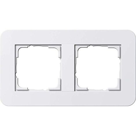 CORNICE FINALE GIRA 2 0212410 BIANCO PURO/BIANCO PURO CORNICE TERMINALE E3 4010337023722