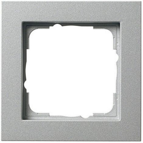 Cornice interruttore Gira e2 alluminio resistente senza viti