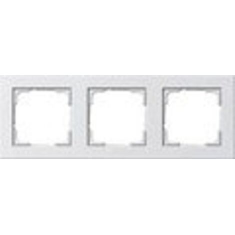 Cornice interruttore Gira e2 senza viti 3 prese