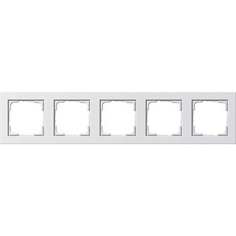 Cornice interruttore Gira e2 senza viti 5 posti