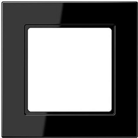 Cornice interruttore Jung a 5581 bf sw termoplastico lucido