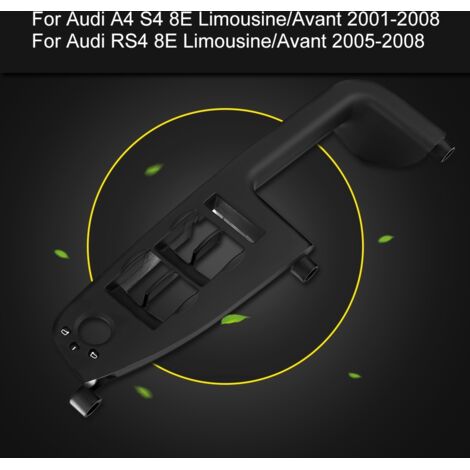 Cornice interruttore principale finestra, perfetta vestibilità 8E1867171B Sostituzione copertura pannello standard originale per auto A4 S4 8E Limousine/Avant 2001-2008