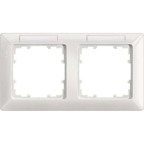 Cornice interruttore Siemens 5tg25521 IP20 orizzontale 2 prese