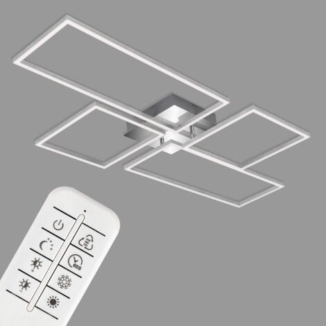 Cornice LED CCT 110 cm 2x15W 1600lm Cromo