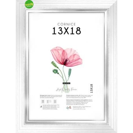 Cornice Lupia WHite Silver 13x18cm
