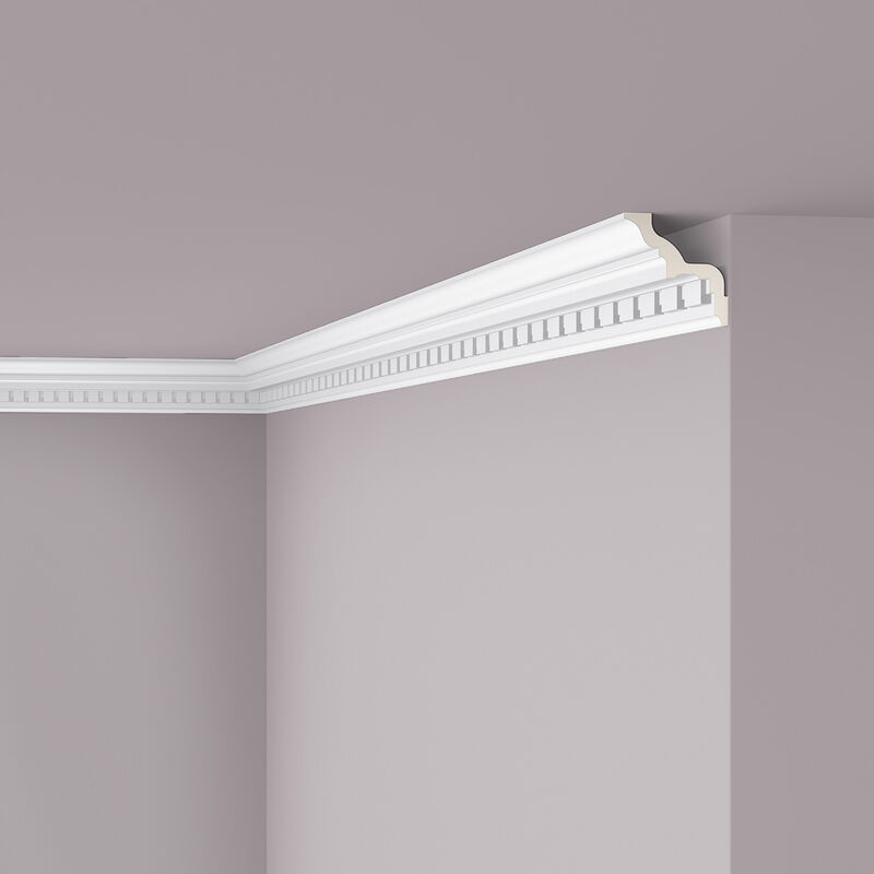 Cornice moulding NMC Z2 ARSTYL Noel Marquet Crown Moulding Coving Decorative Moulding contemporary design white 2 m