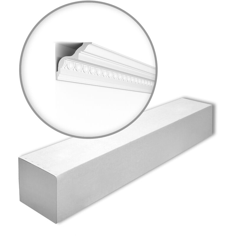 NMC - Z4-box arstyl Noel Marquet 1 Box 16 pieces Cornice moulding timeless classic design white 32 m - white