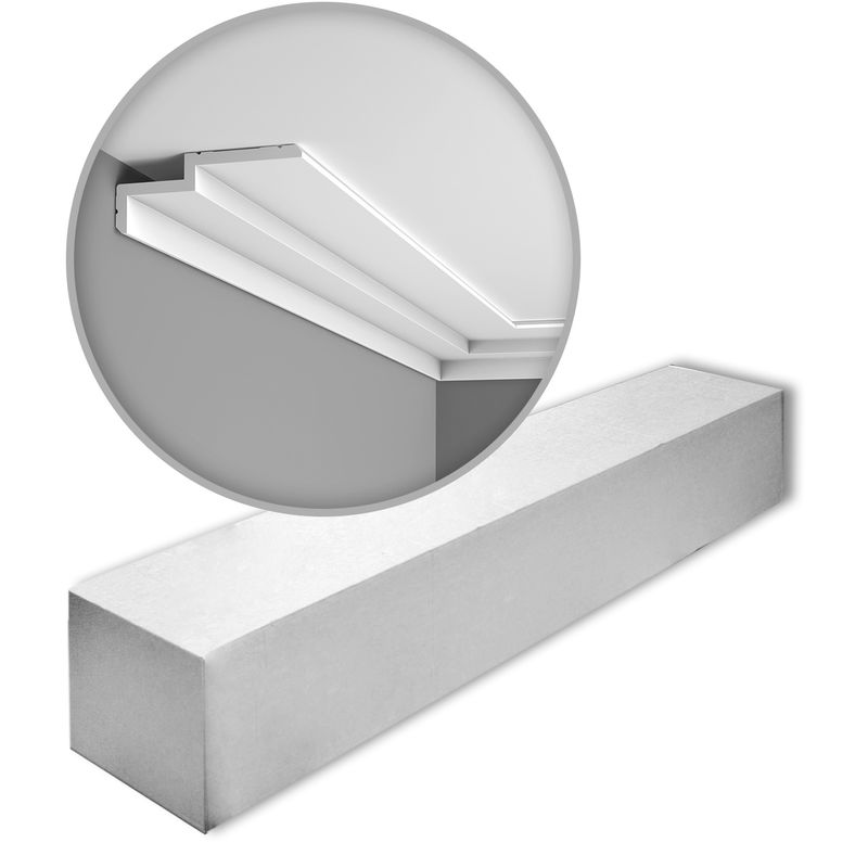 Orac - Decor C391 modern steps 1 Box 10 pieces Cornice moulding 20 m