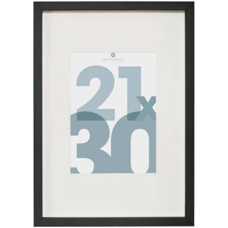 Cornice nera manu 21x30cm - Atmosphera créateur d'intérieur