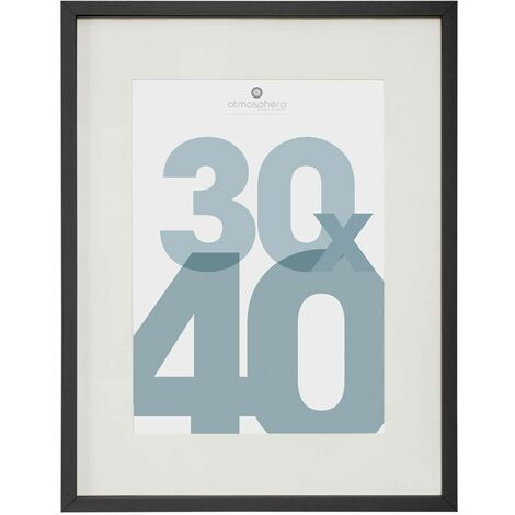 Cornice nera manu 30x40cm - Atmosphera créateur d'intérieur