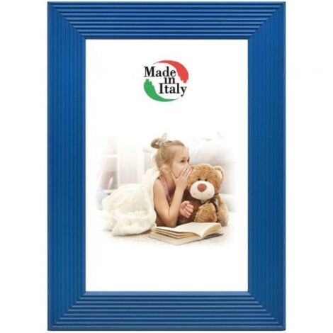 CORNICE P/QUADRI LOOK BLU 20X30 CM 14 PZ