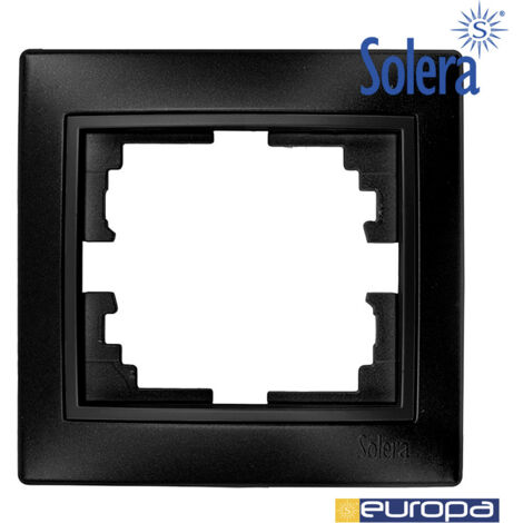 Cornice per 1 Elemento Grafite 83x81x10mm Serie Europa Solera ERP71NGU