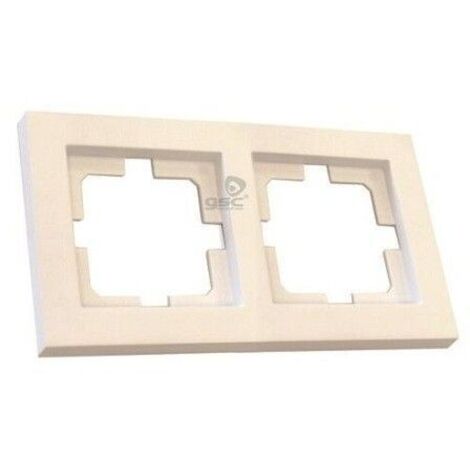 Cornice per incasso a 2 elementi bianco GSC
