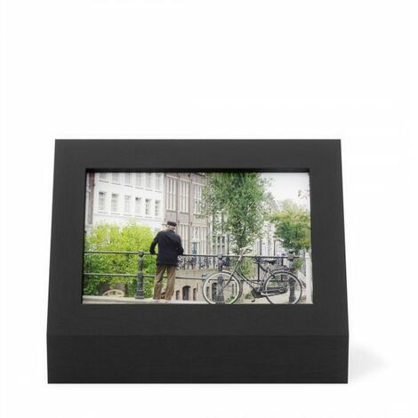 Umbra podium cornice portafoto 13x18 nero