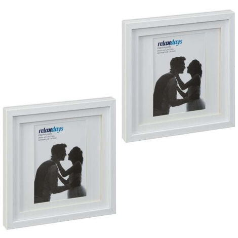 Cornice portafoto 25x25 cm Set da 2