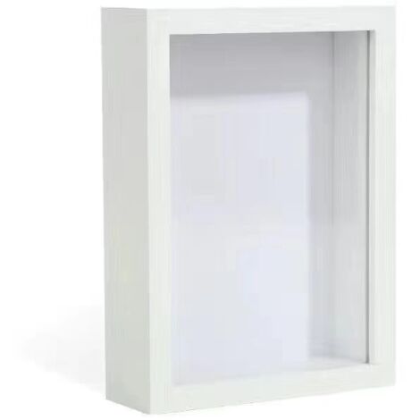 Cornice portafoto 3D, 6x4 pollici, scatola espositiva 3D, scatola per souvenir, scatola per foto, cornice per medaglie, vetrina per souvenir, scatola portafoto ricordo.