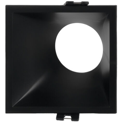 Cornice quadrata asimmetrica per faretto da incasso - Basso UGR -