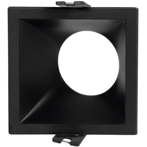 Cornice quadrata asimmetrica per faretto da incasso - Basso UGR -