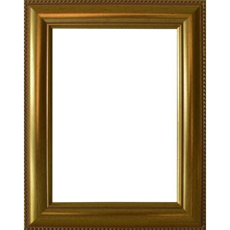 Cornice INSPIRE Baroque oro opaco per foto da 50x70 cm