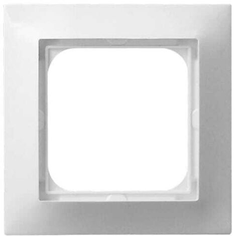 Cornice singola bianca impressione