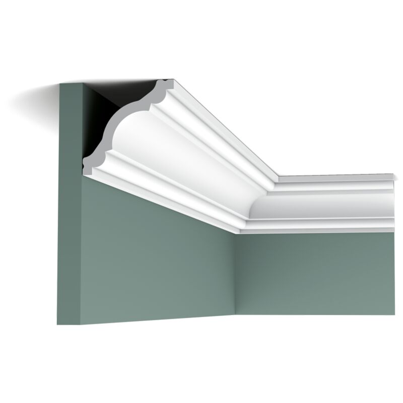 Confezione da 4 metri Cornice classica con curve eleganti CX123