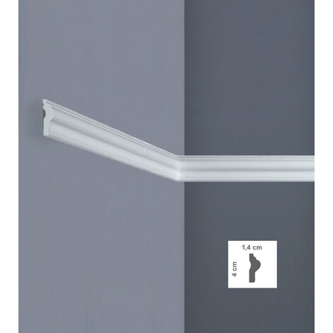 Cornice soffitto e pareti xps 1,4x3x200 cm art. i709