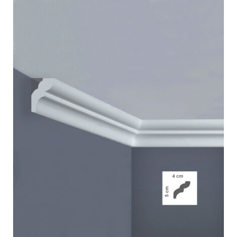 Cornice soffitto  xps 4x5x200 cm art. i755