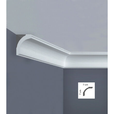 BOVELACCI Cornice soffitto xps 7x7x200 cm art .i765
