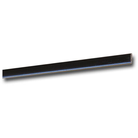 CORNICE X PARATI 4,5X14 NERO H.200 LISCIA. Prezzo per 1 pezzo.