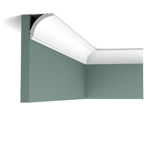 Corniche avec une simple courbe et ligne subtile CX109 - L200 x H4,4 x L4,4 cm - ORAC DECOR