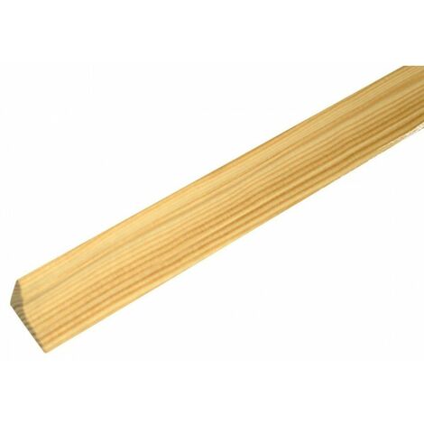 Corniche en pin classique 30x30mm – Longueur 2.00m – Fini lisse pour élégance intérieure – Matériau de qualité Aquitaine – Sotrinbois