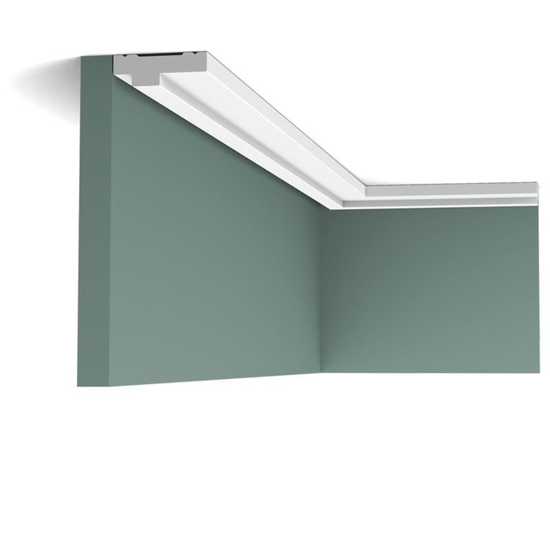 CX160 Corniche plafond Orac Decor - 1,3x4x200cm (h x p x l) - moulure décorative polymère Pack 2 pièces