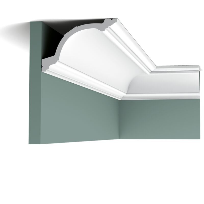 C217 Corniche plafond Orac Decor - 10,5x15,5x200cm (h x p x l) - moulure décorative polyuréthane a l unité