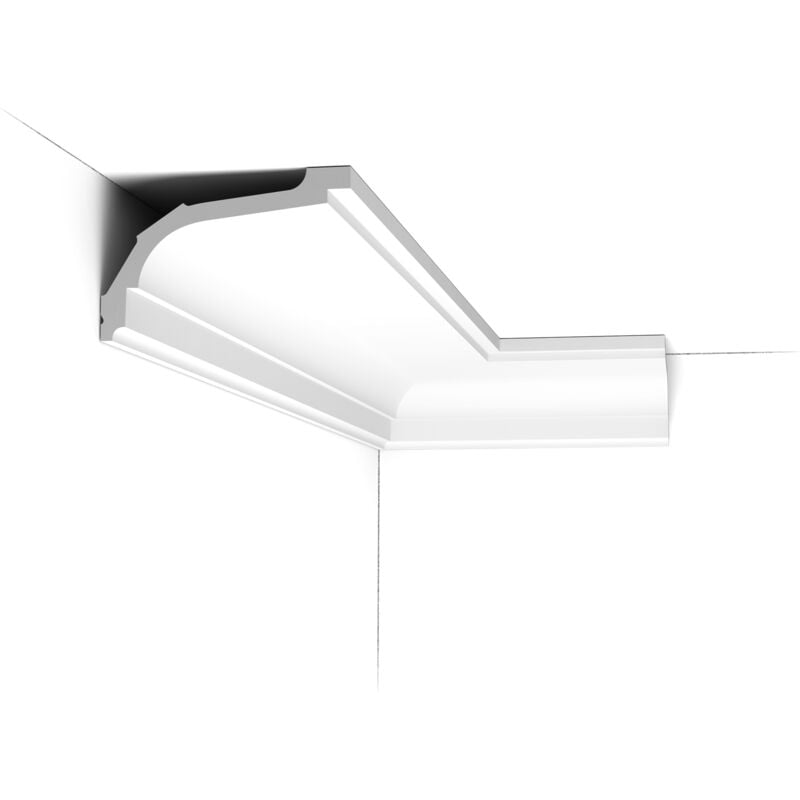 C220 Corniche plafond Orac Decor - 7,5x11,5x200cm (h x p x l) - moulure décorative polyuréthane a l unité