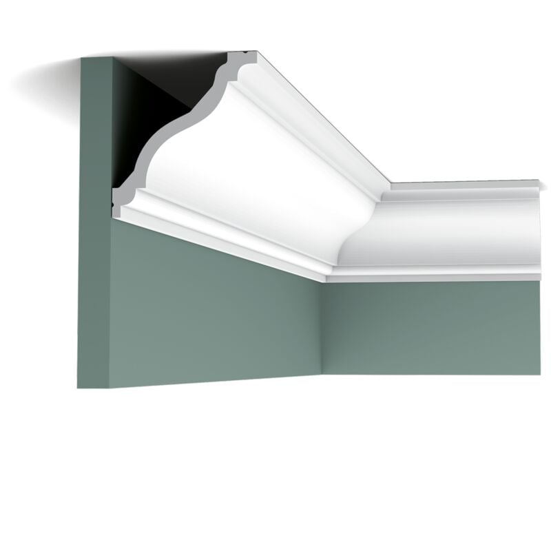 C333 Corniche plafond Orac Decor - 12,5x11,5x200cm (h x p x l) - moulure décorative polyuréthane a l unité