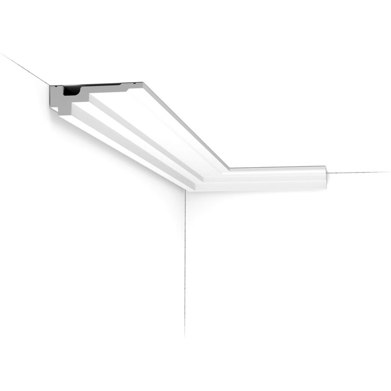 C355 Corniche plafond polyuréthane Orac Decor Luxxus - 3,5x11x200cm (h x p x l) - moulure décorative Carton complet