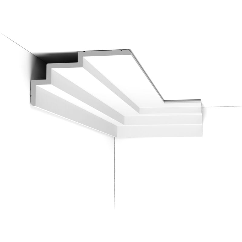 C392 Corniche Plafond Orac Decor - Luxxus - 19x10x200cm (h x p x l) moulure décorative a l unité