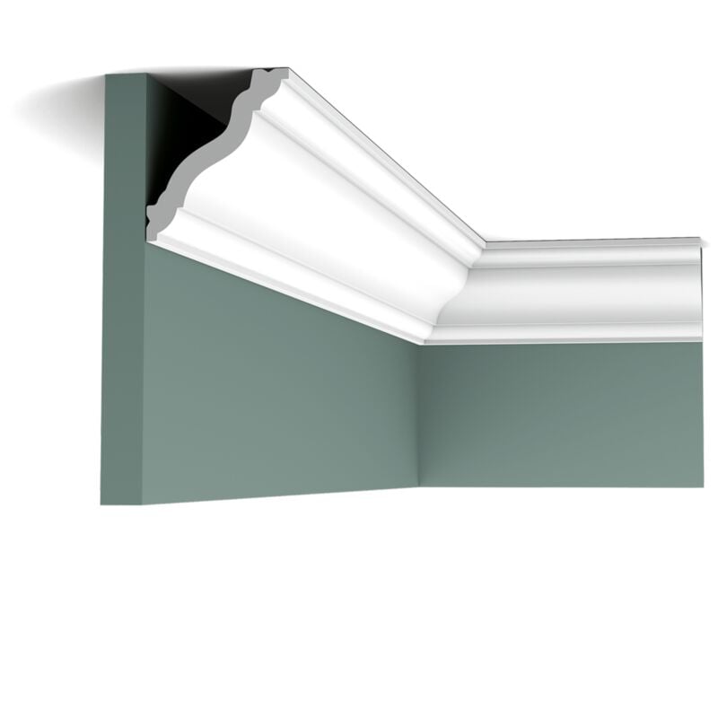 CX177 Corniche plafond Orac Decor - 7x6x200cm (h x p x l) - moulure décorative polymère a l unité