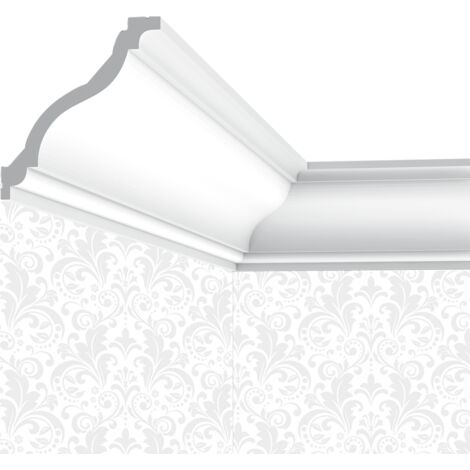 Corniche plafond Cimaises et Plus C04 - 5,5x4,2x200cm (h x p x L) - moulure déco