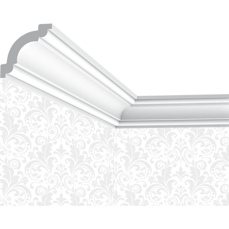 Corniche plafond Cimaises et Plus C09 - 5x5x200cm (h x p x L) - moulure décorati