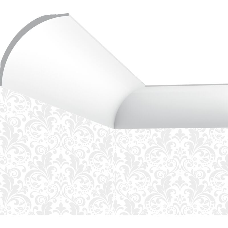 Corniche plafond Cimaises et Plus C12 - 11,5x13,5x200cm (h x p x L ) - moulure d