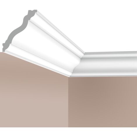 Corniche Plafond Cimaises et plus C19 - 7x6x200cm (h x p x L) - moulure
