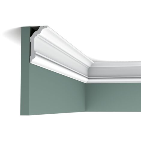 Corniche plate pour bordures CX176 - L200 x H8 x L4 cm - ORAC DECOR