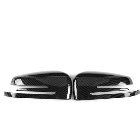 Cornici in fibra di carbonio per specchietti retrovisori laterali per Mercedes-Benz Classe A, B, C, E, GLA W204 W212