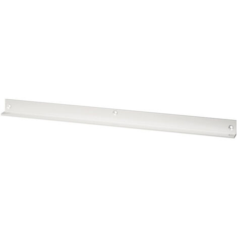 Cornière A104 adapté pour glissière G193 / 195 blanc ASSA ABLOY