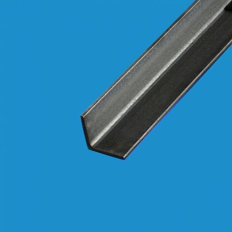 Corniere acier metallique 20x20 Epaisseur en mm - 3 mm, Longueur en metre - 4 metres, Sections en mm - 20 x 20 mm