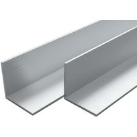 Corniere Aluminium 4 Pcs Profil En L 2 M 20x20x2 Mm