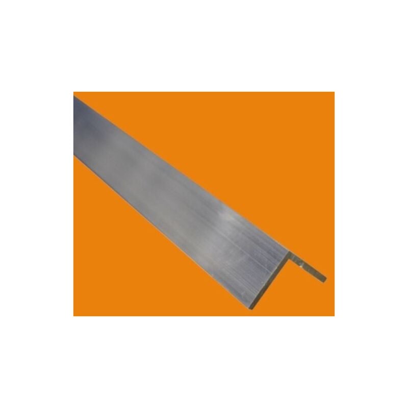 Cornière aluminium 6060 - 2 metres, Dimension - 80 x 40 mm, Epaisseur 4 mm